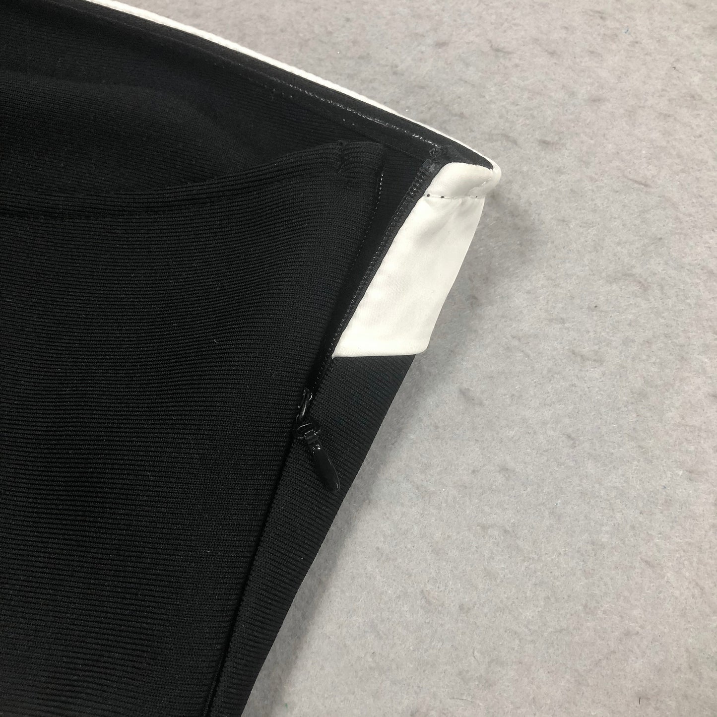 The Monochrome Muse Bow –Detail Gown