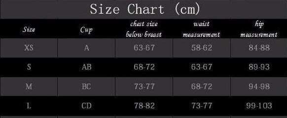 Black Designer Bikini With Chains