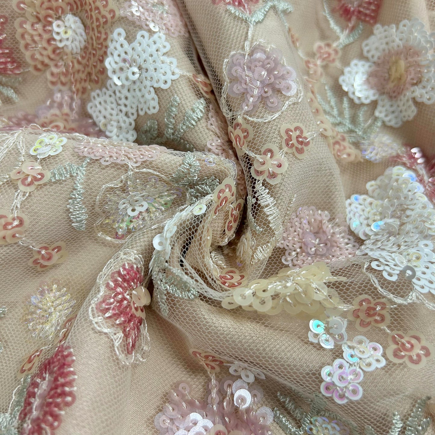 Floral Embroidered Corset Mini Dress with Voluminous Skirt