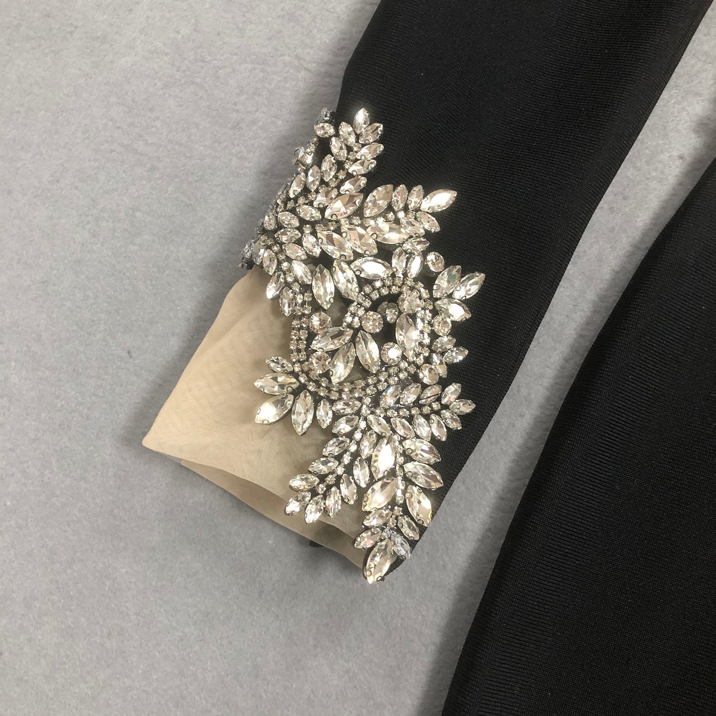 Regal Midnight Two-Piece Gala Gown