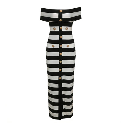 The Midnight Gallery Gown