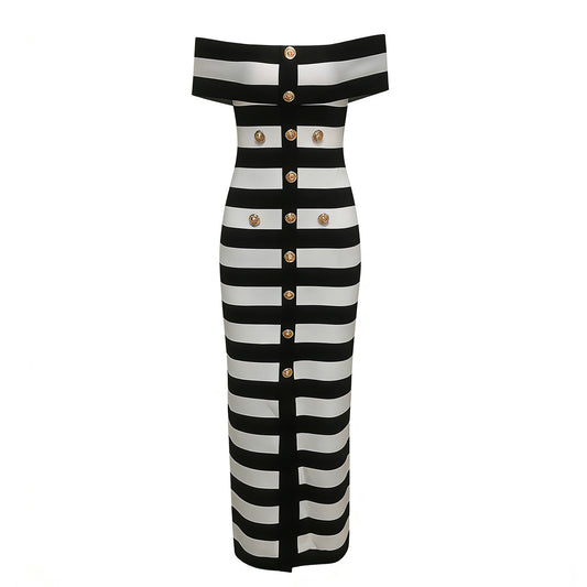 The Midnight Gallery Gown