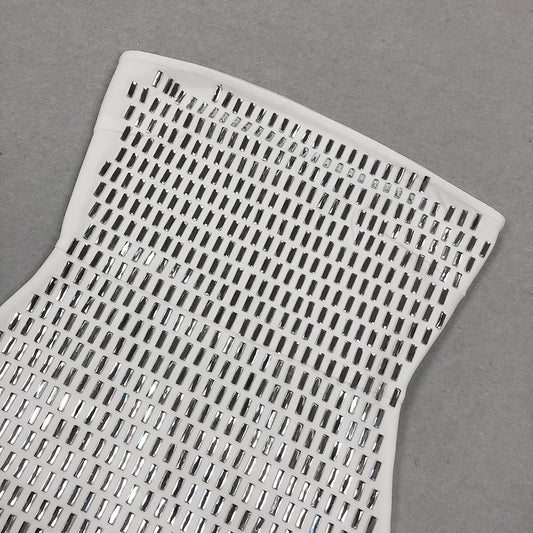 The Silver Reflaction Strapless Column.