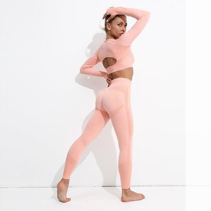 MESH TRIANGLE FRONT SEAMLESS ACTIVE SET