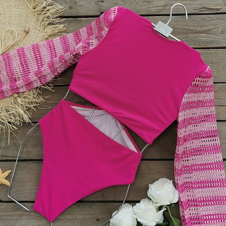 Mesh One Piece Women's Swimsuit