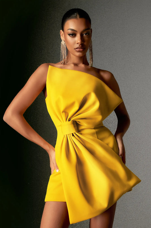 Modern Muse: The Oversized Bow Cocktail Dress
