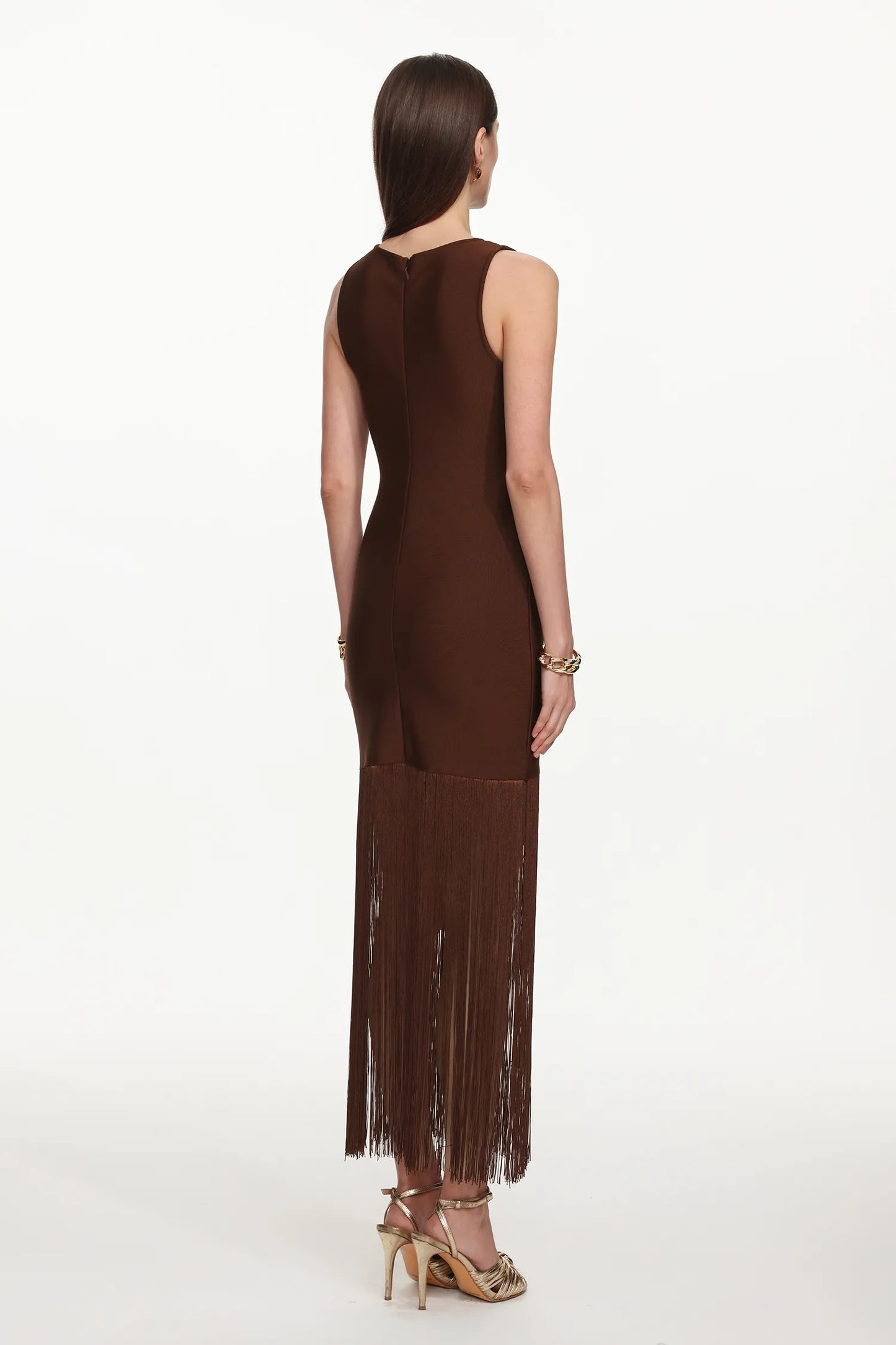 The Obsidian Cocoa Contour Gown