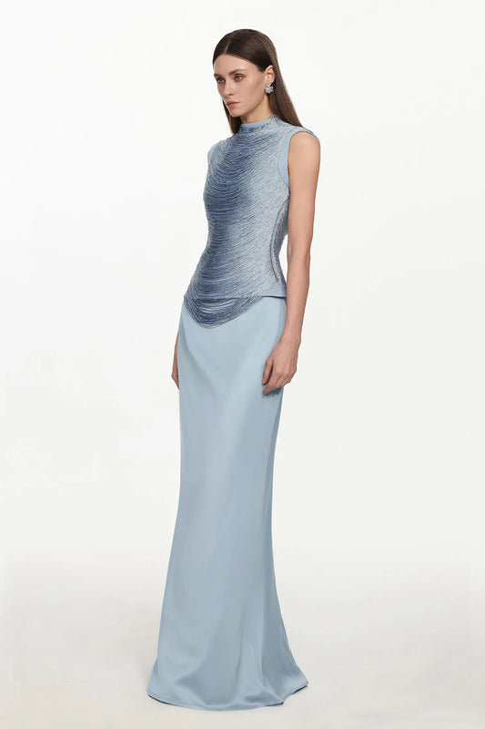 The Siayh Sculpted Tassel & Bandage Two-Piece Dress