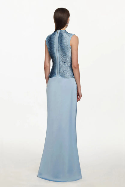 The Siayh Sculpted Tassel & Bandage Two-Piece Dress
