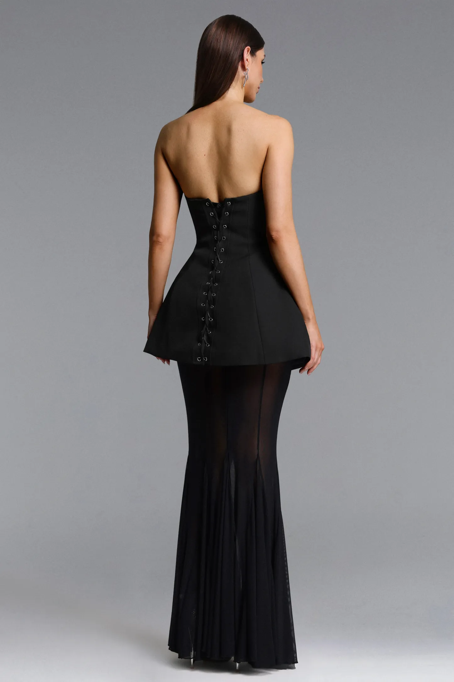 The Sculpted Peplum Gown