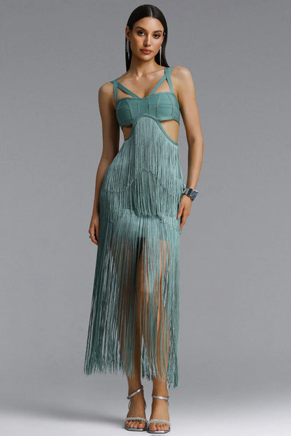 Crystal & Jewel Embellished Sweetheart Maxi Gown - Sky Blue (Copy)