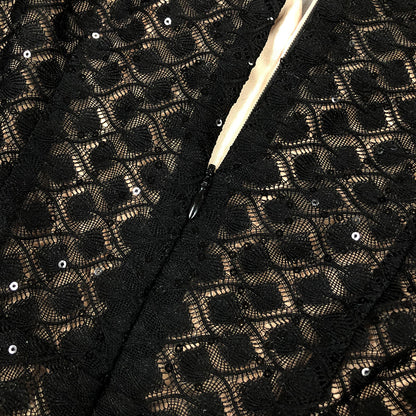 The Architectural Noir Shimmer Jumpsuit