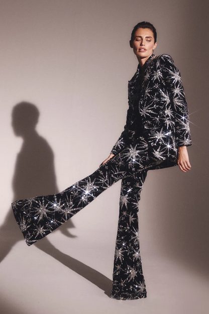 Celestial Starburst Sequin Suit Set