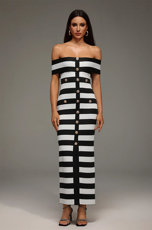 The Midnight Gallery Gown