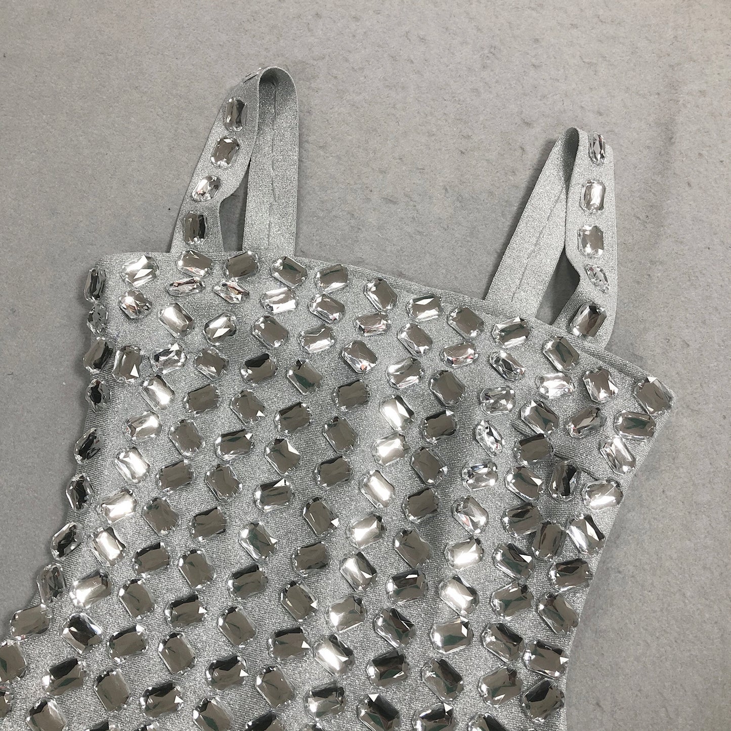 Starlight Silver Cocktail Dress