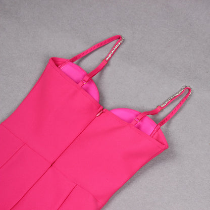 Magenta Muse Bow-Detail Cocktail