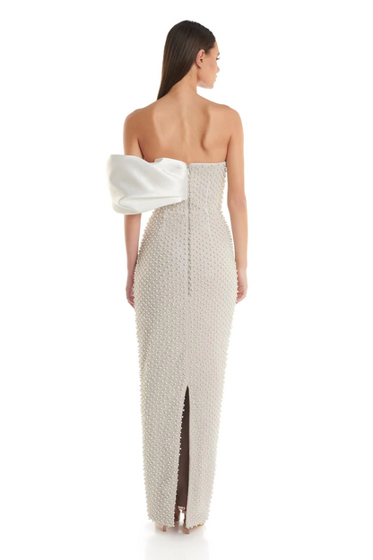 The Pearl-Encrusted Luminary Gown