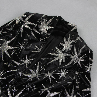 Celestial Starburst Sequin Suit Set