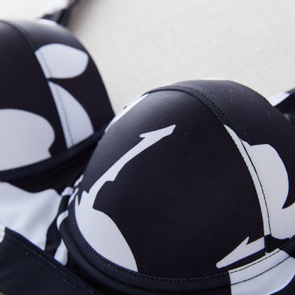 Plus size two piece bikini