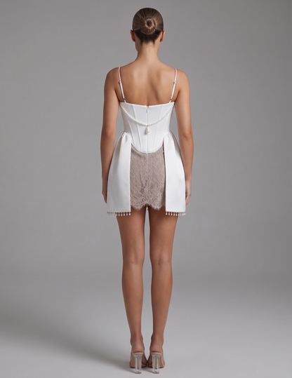 The Midnight Pearl Corset Mini