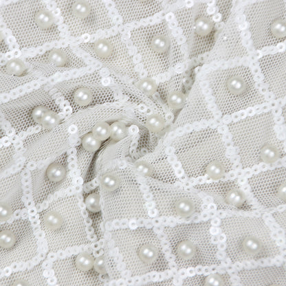 The Pearl-Encrusted Luminary Gown