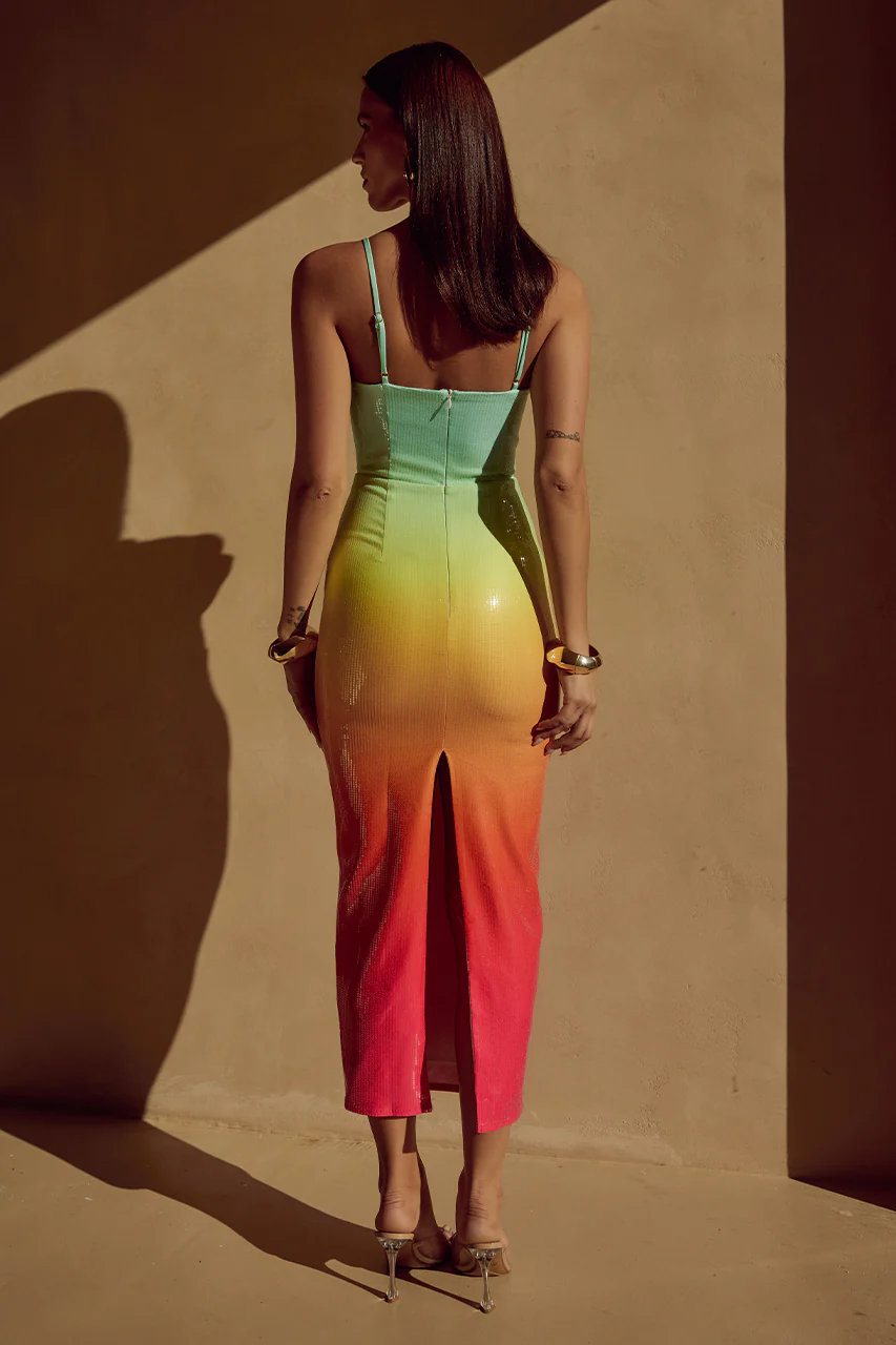 The Solstice Ombré Starfish Midi
