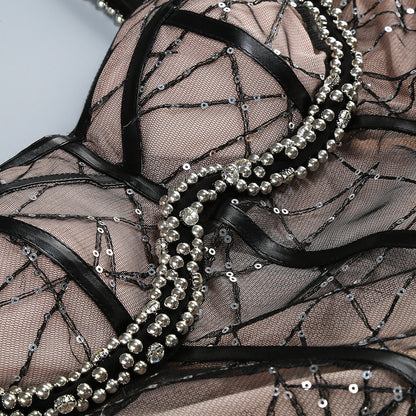The Gilded Chandelier Corset Dress