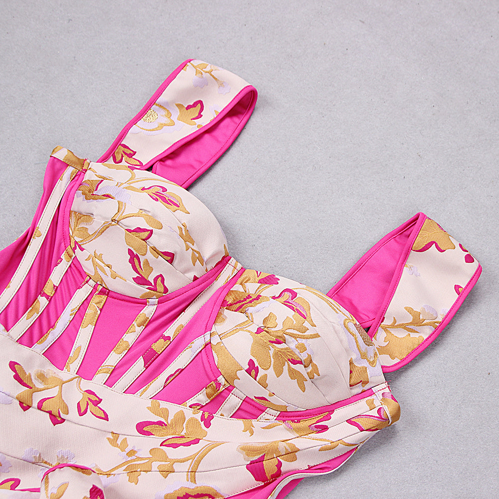 The Amalfi Drape Mini Gown