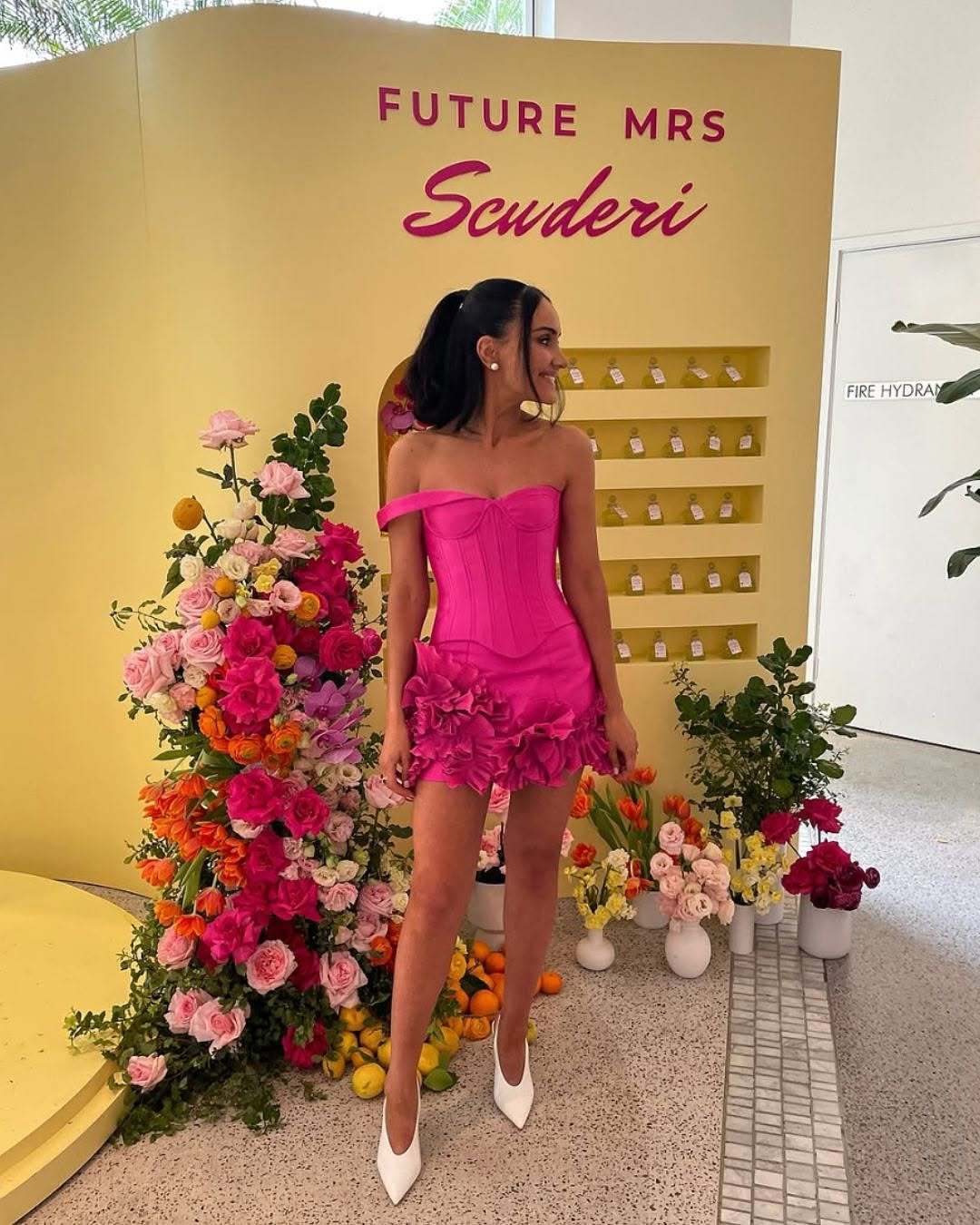 Sculpted Peony In Magenta