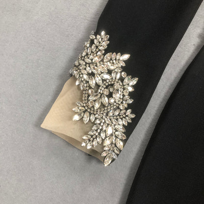 Regal Midnight Two-Piece Gala Gown